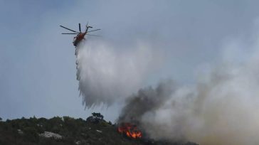 Φωτιά στον Άγιο Νικόλαο Λακωνίας