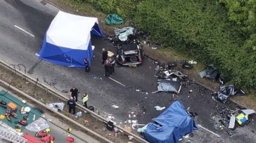 Βρετανία: 12 συλλήψεις έπειτα από πολύνεκρο δυστύχημα σε αυτοκινητόδρομο