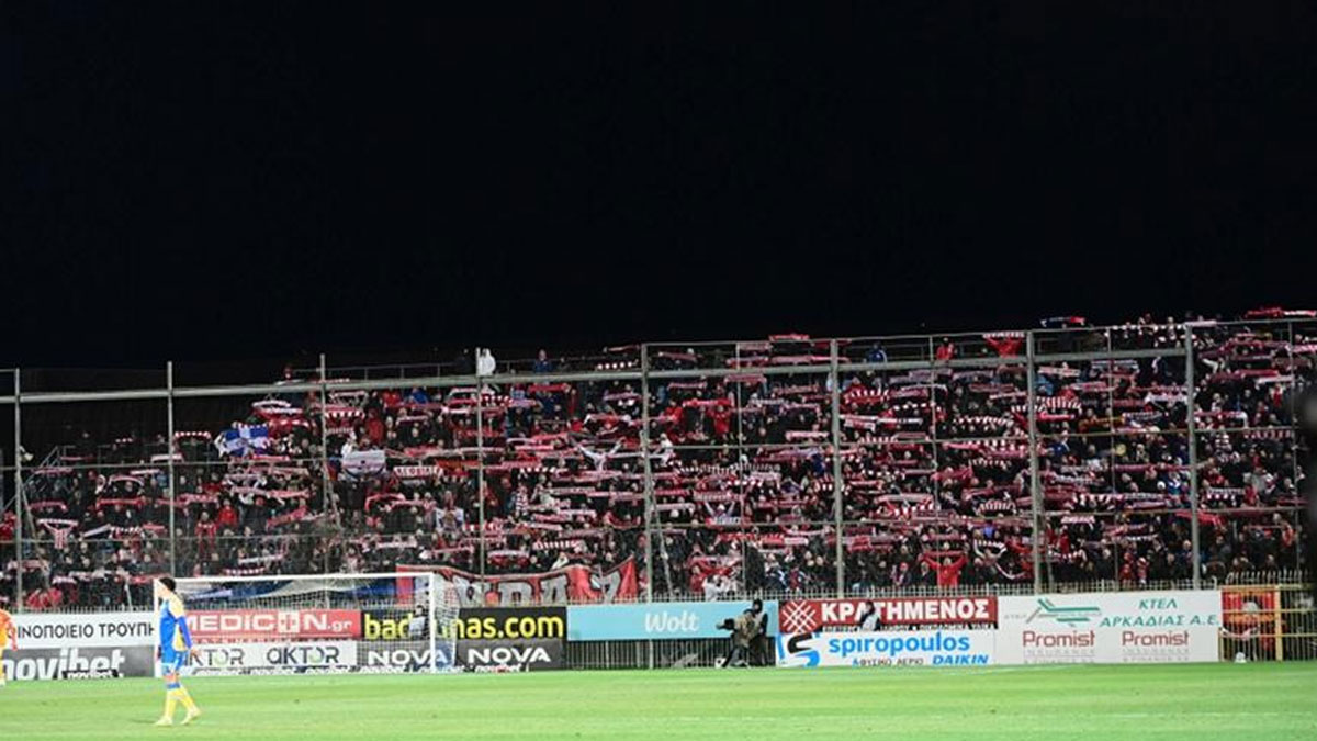 Ολυμπιακός: Sold out για το ματς στην Τρίπολη