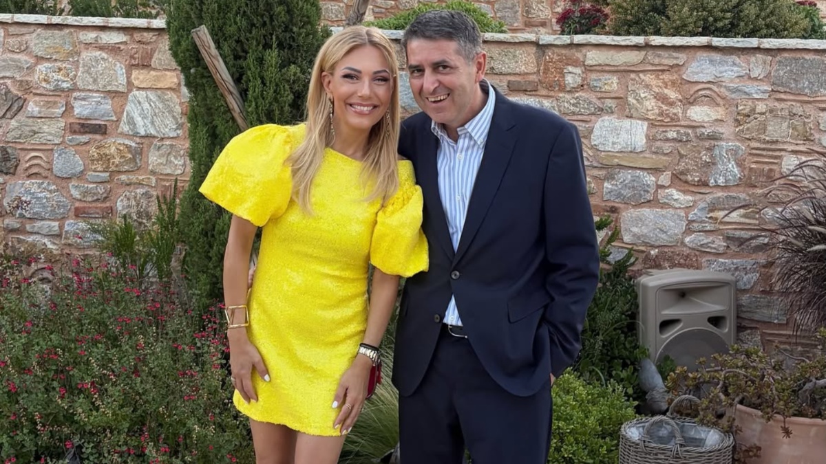 Τίνα Μεσσαροπούλου: Η τρυφερή φωτογραφία με τον σύζυγό της, Γιώργο Μυλωνάκη