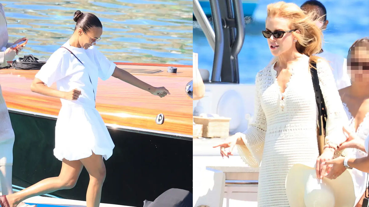 Nicole Kidman – Zoe Saldana: Νέες φωτογραφίες στη Μύκονο