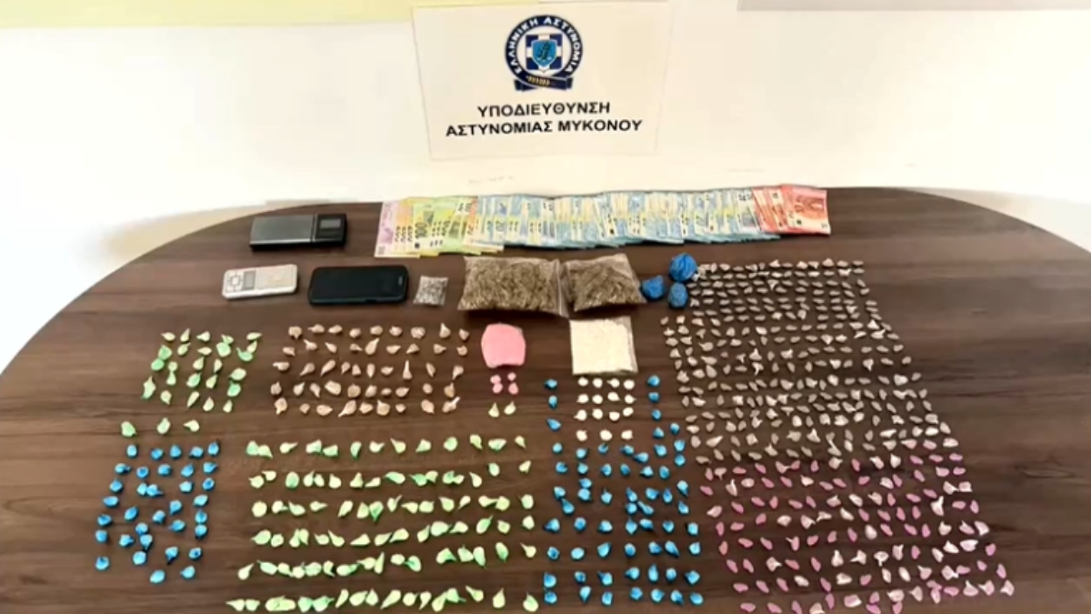 Έκανε «ντελίβερι» ναρκωτικά στη Μύκονο με μοτοσικλέτα