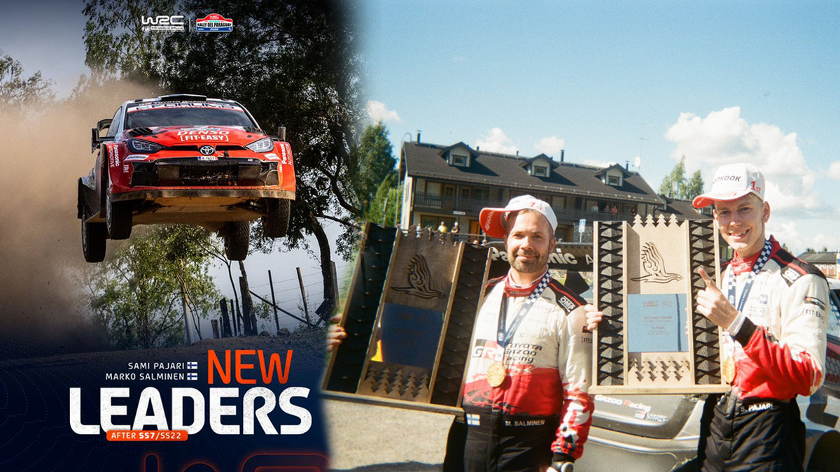 WRC Rally del Paraguay 2026: Ο Pajari προηγείται μετά το δραματικό πρώτο σκέλος του Ράλι Παραγουάης
