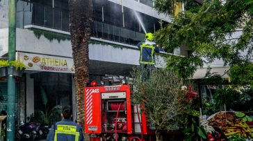 Πυρκαγιά σε εγκαταλελειμμένο κτήριο στην Αθήνα