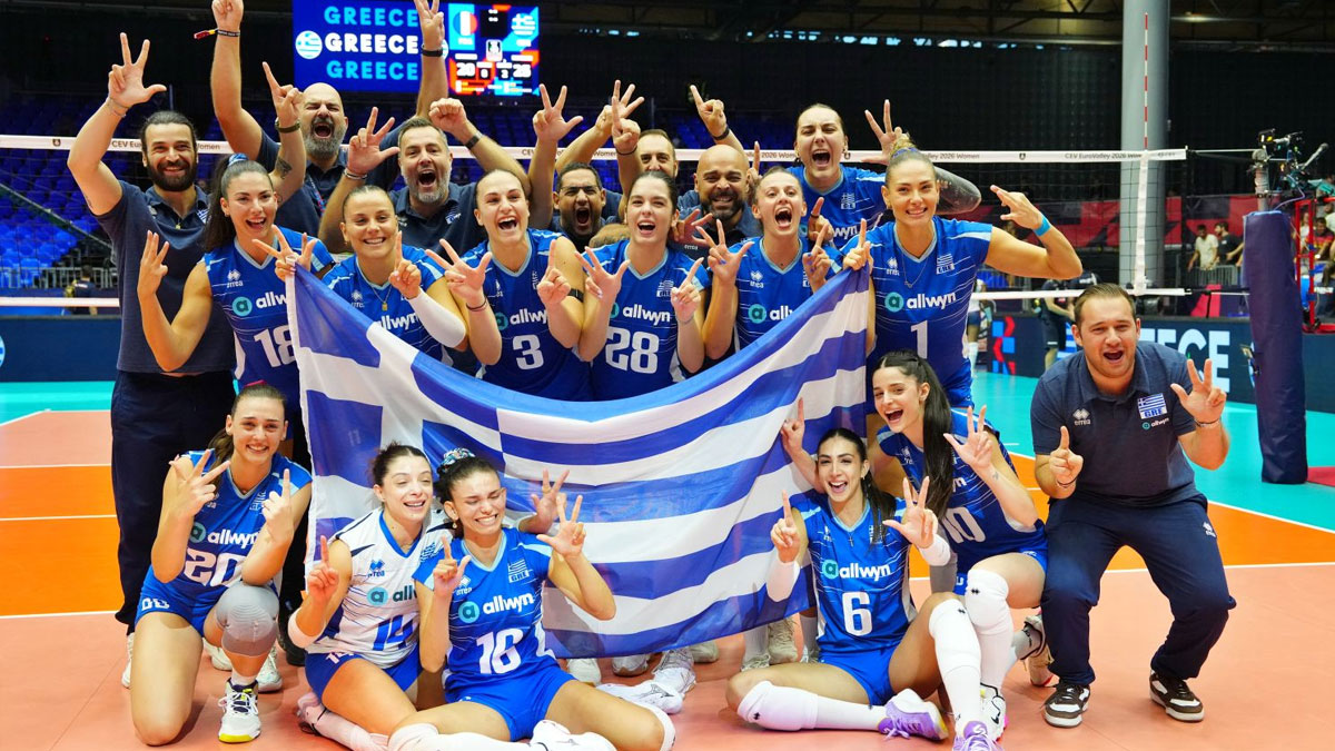 Στα προημιτελικά του EuroVolley η Εθνική