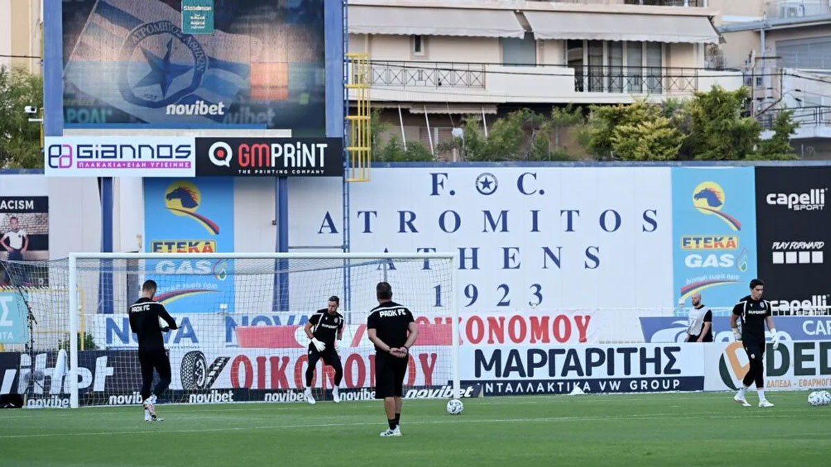 Ατρόμητος-ΠΑΟΚ: Σέντρα στις 20:15