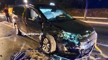 Χανιά: Έχασε τον έλεγχο του οχήματός του, μπήκε στο αντίθετο ρεύμα και συγκρούστηκε με ταξί
