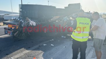 Τραγωδία έξω από τη Θήβα: 56χρονος έχασε τη ζωή του σε σφοδρό τροχαίο