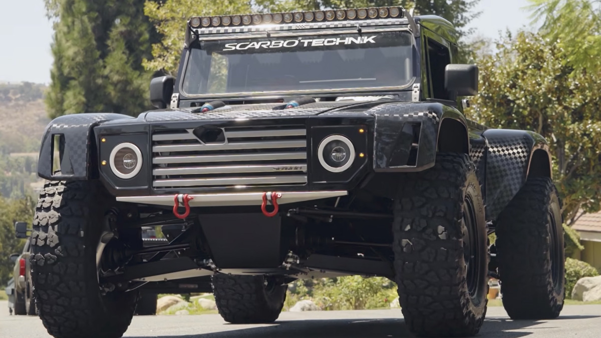 Scarbo SV Rover: Το πιο ακραίο off-road όχημα με 1.500 άλογα και επταψήφια τιμή (Βίντεο)