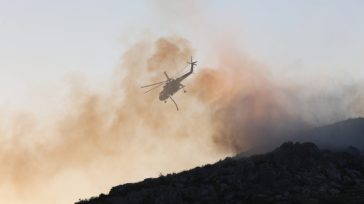 Φωτιά στην Ξάνθη κοντά στο πεδίο βολής