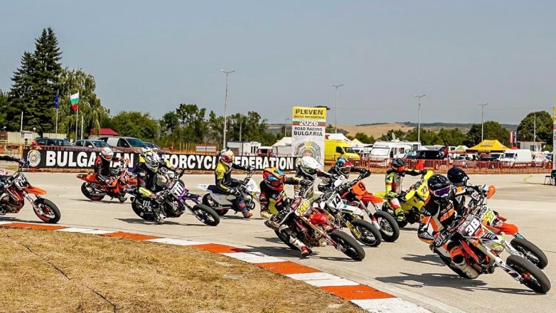 BMU Supermoto: Στην τρίτη θέση της SM Open ο Γιώργος Παρασκευάς