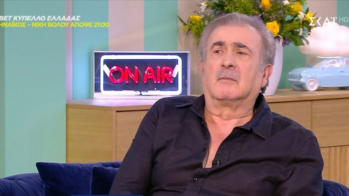 «Studio στις 3»: Δάκρυσε στον αέρα ο Λάκης Λαζόπουλος μιλώντας για τη σύζυγό του, Τασούλα