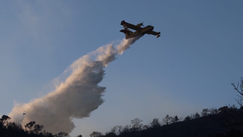 Φωτιά στο Ξηρόμερο Αιτωλοακαρνανίας Φωτιά στο Ξηρόμερο Αιτωλοακαρνανίας