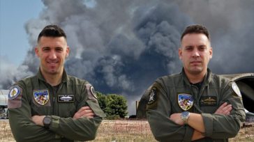Αναβολή στις κηδείες των δύο πιλότων του F-4 Phantom που συνετρίβη στη Τανάγρα
