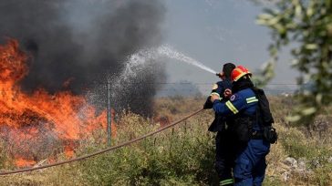 Πολύ υψηλός κίνδυνος πυρκαγιάς σήμερα σε Αττική και Εύβοια