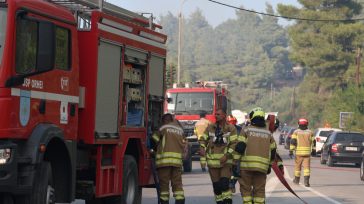 Φωτιά σε επιχείρηση στο Ωραιόκαστρο Θεσσαλονίκης