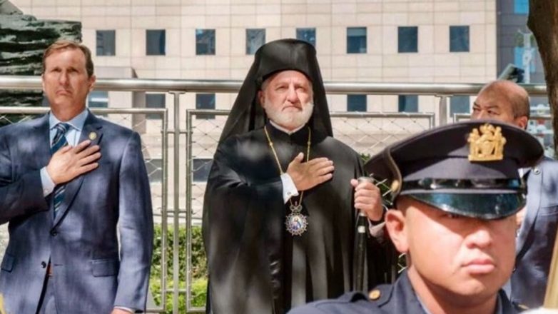 Αρχιεπίσκοπος Αμερικής Ελπιδοφόρος: Σύμβολο ελπίδας, ο Άγιος Νικόλαος, στο Σημείο Μηδέν Αρχιεπίσκοπος Αμερικής Ελπιδοφόρος: Σύμβολο ελπίδας, ο Άγιος Νικόλαος, στο Σημείο Μηδέν