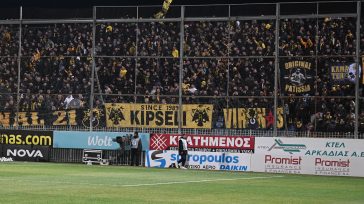 Με τον κόσμο της στην Τρίπολη η AEK