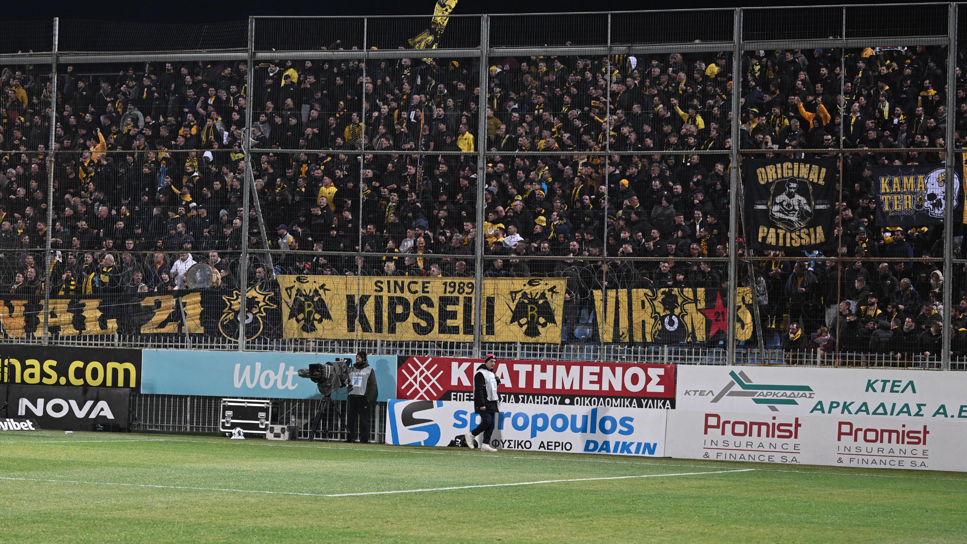Με τον κόσμο της στην Τρίπολη η AEK