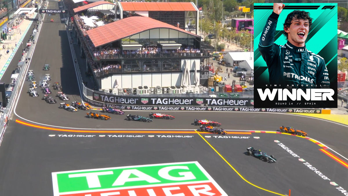F1 GP Ισπανίας: Μία ακόμη νίκη για τον Kimi Antonelli σε έναν ανιαρό αγώνα που κρίθηκε από ένα Εικονικό Αυτοκίνητο Ασφαλείας