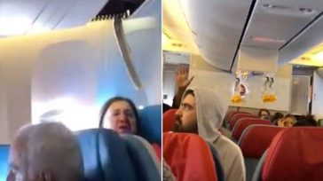 Σκηνές πανικού σε πτήση της Turkish Airlines λόγω σφοδρής καταιγίδας