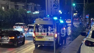 Τροχαίο ατύχημα στη Λεωφόρο Μεσογείων στο ύψος του Χολαργού