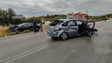 Τρεις τραυματίες σε τροχαίο στην επαρχιακή οδό Ναυπλίου – Λυγουριού
