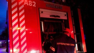 Γαλάτσι: Πυρκαγιά σε πυλωτή πολυκατοικίας – Δύο άτομα στο νοσοκομείο με αναπνευστικά προβλήματα