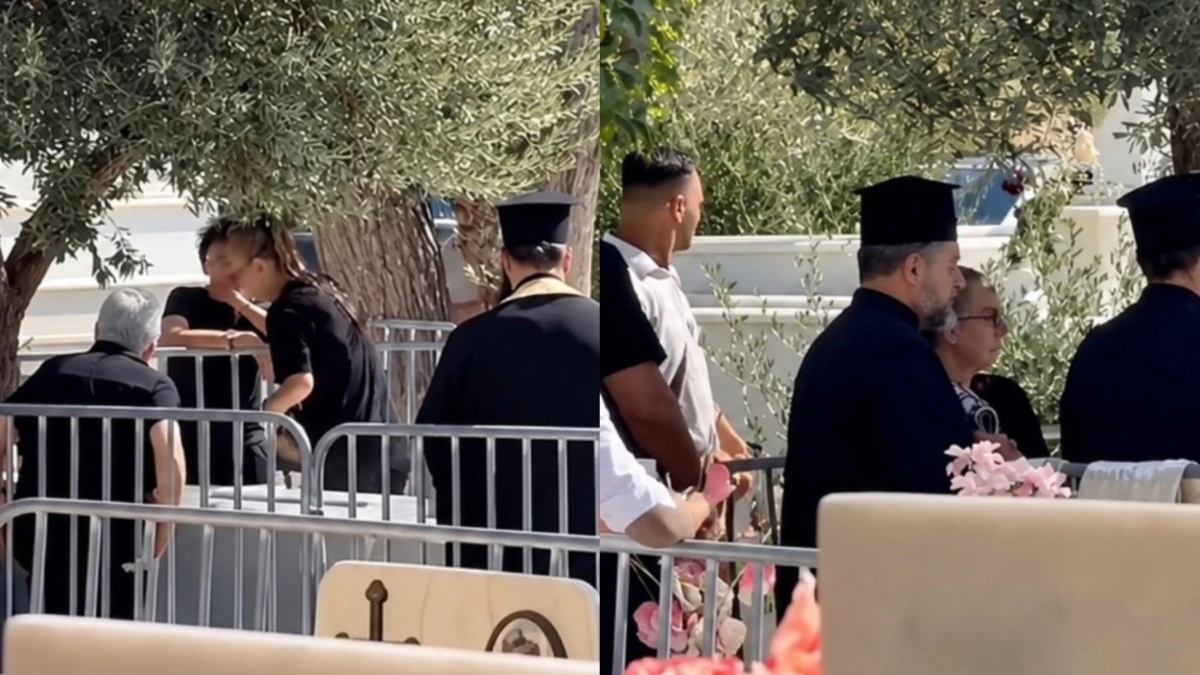 Γιώργος Μαζωνάκης: Συντετριμμένες η αδερφή του, Βάσω και η μητέρα του στο τρισάγιο του τραγουδιστή