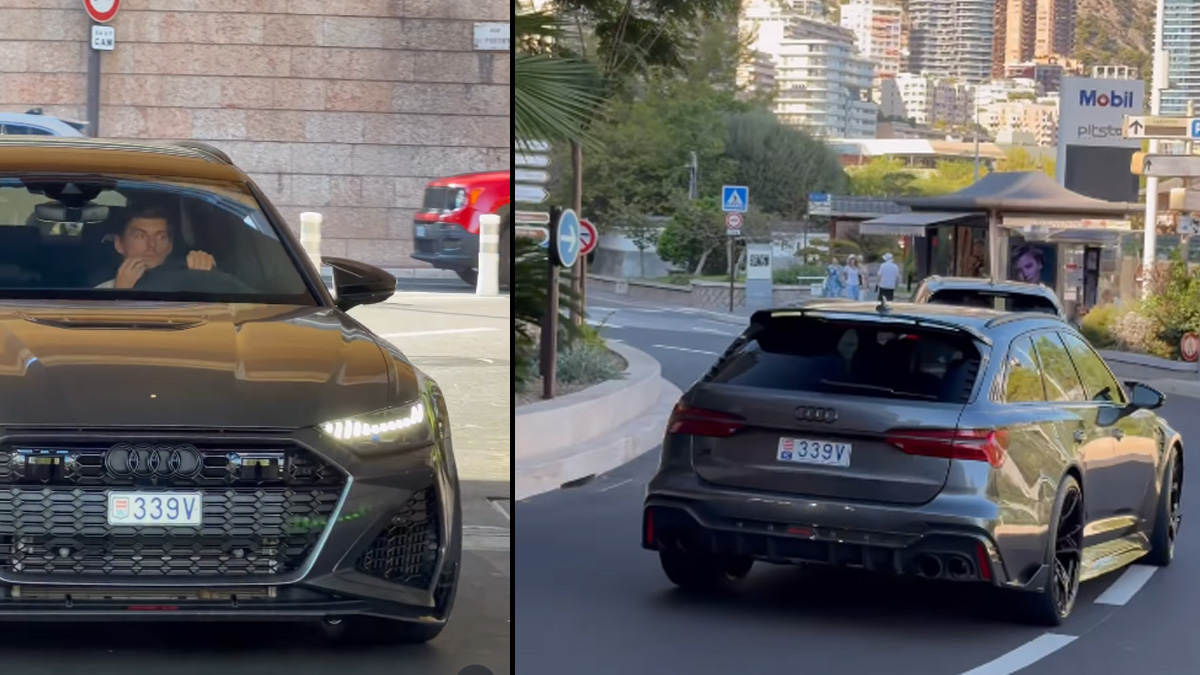 Ο Max Verstappen κυκλοφορεί στο Μονακό με Audi RS6 760 ίππων – Το «οικογενειακό» του, που είναι πιο γρήγορο από supercar