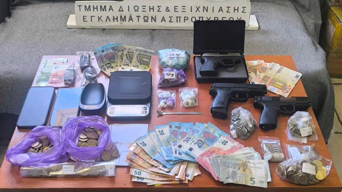 Περιστέρι: 33χρονος χρησιμοποιούσε την καφετέρια του ως «ορμητήριο» διακίνησης ναρκωτικών