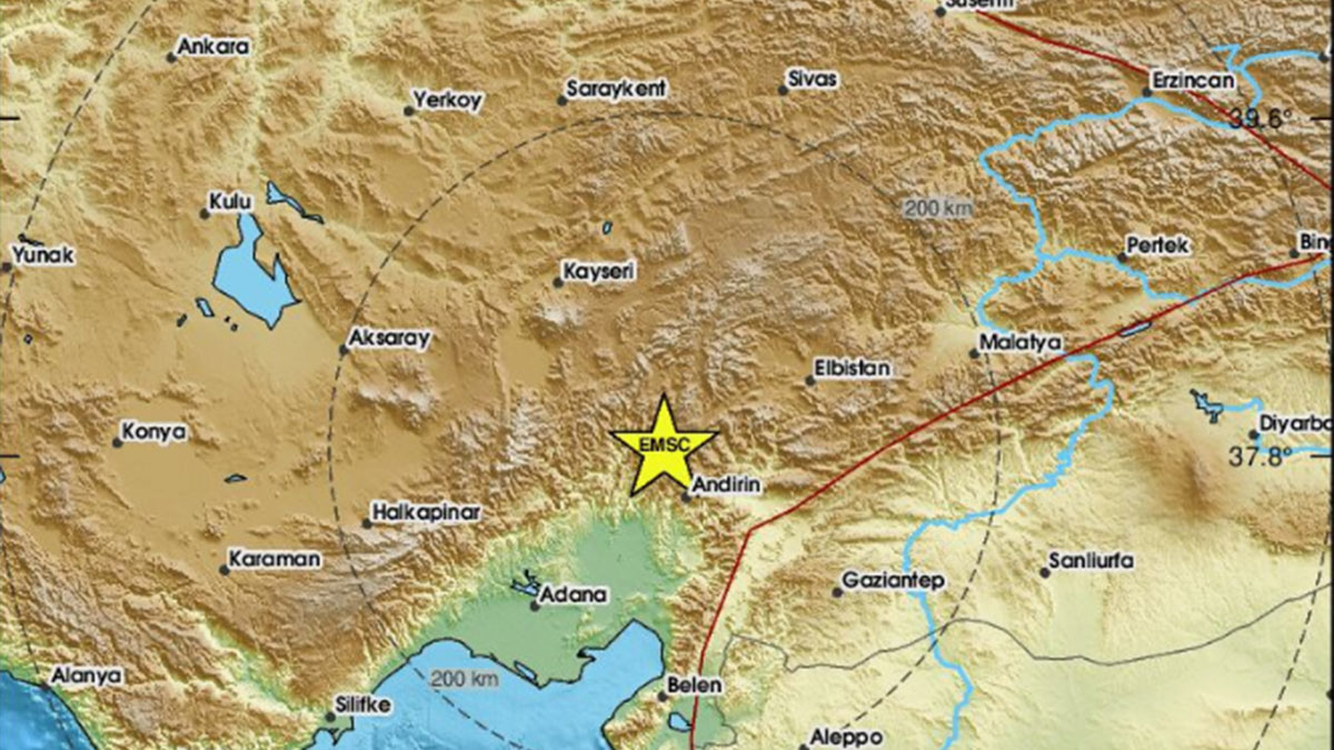 Σεισμός 4,7 Ρίχτερ στην κεντρική Τουρκία