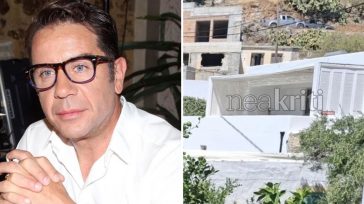 Από παλιό εργοστάσιο σε λευκό ησυχαστήριο: Το σπίτι του Γιώργου Μαζωνάκη στην Κρήτη