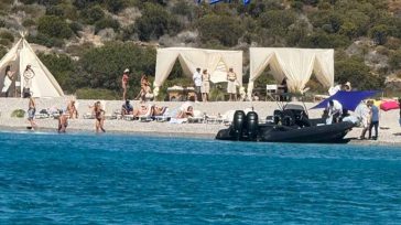 Επιχείρησαν να κάνουν πάρτι χωρίς άδεια στην προστατευόμενη παραλία του Πολύαιγου