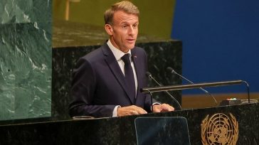 Μακρόν στον ΟΗΕ: «Μας ντροπιάζει όλους το θέαμα στη Γάζα»
