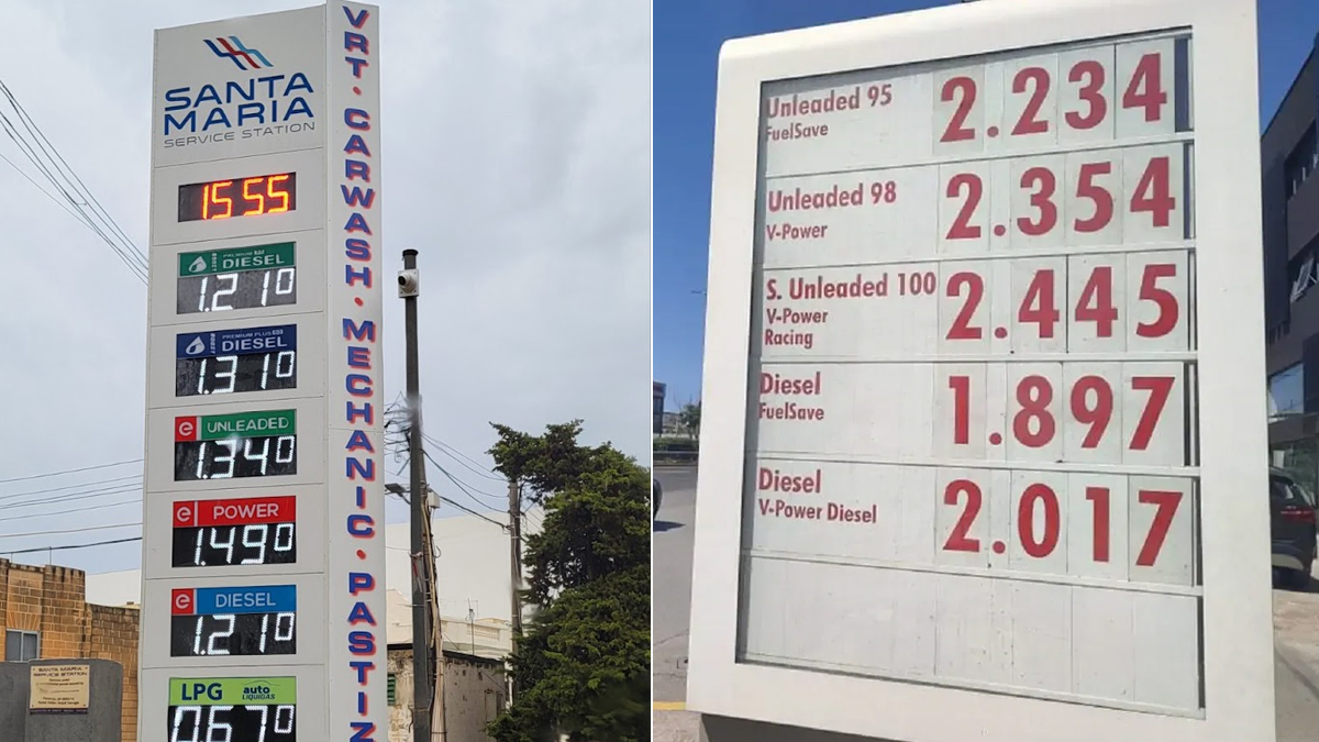 Καύσιμα: Στο €1 η διαφορά τιμής στη βενζίνη μεταξύ Ελλάδας και Μάλτας