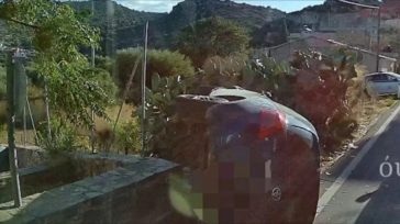 Αναποδογύρισε αυτοκίνητο με μητέρα και την 7χρονη κόρη της σε παρακαμπτήριο του ΒΟΑΚ