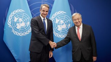 Συνάντηση Μητσοτάκη – Γκουτέρες στη Νέα Υόρκη