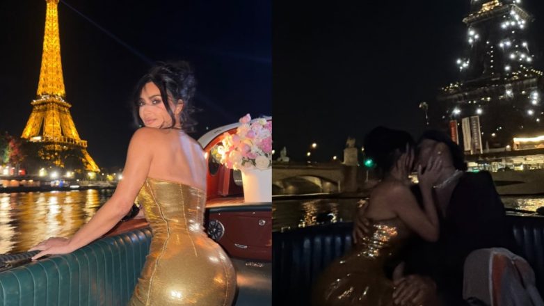 Kim Kardashian: Tα «καυτά» φιλιά με τον Lewis Hamilton μέσα σε σκάφος στον Σηκουάνα