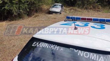 Επεισοδιακή καταδίωξη στα Καλάβρυτα – Εμβόλισαν περιπολικό