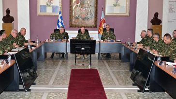 Χαλκίδα: Επίσκεψη του Αρχηγού ΓΕΣ στη Σχολή Πεζικού