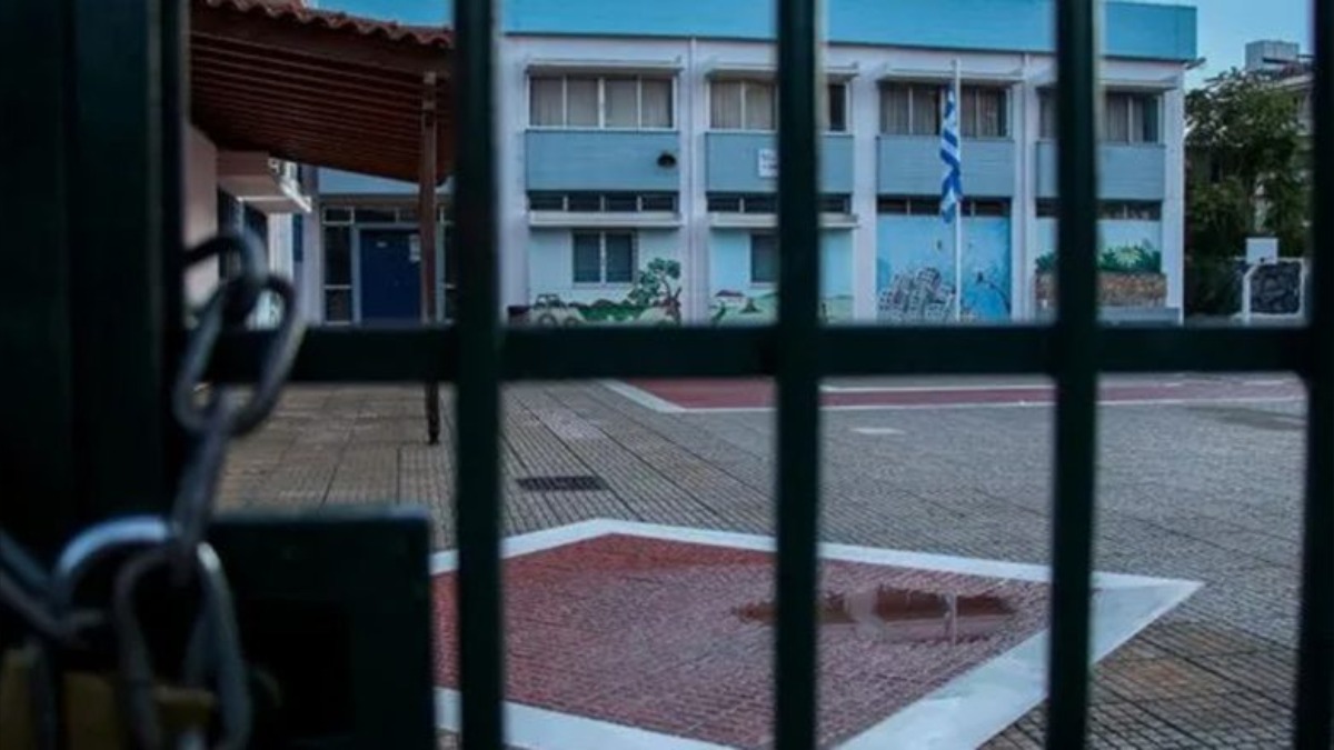 Κλειστά τα σχολεία στα Χανιά λόγω της κακοκαιρίας