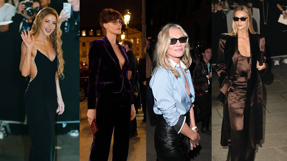 Tom Ford: Kate Moss, Shakira, Cara Delevingne έκλεψαν τις εντυπώσεις στην Paris Fashion Week