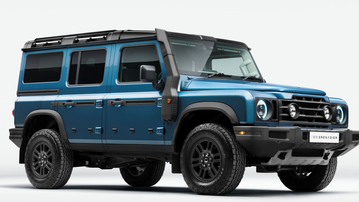 Το θηριώδες INEOS Grenadier έφτασε στην Ελλάδα – 4×4 με 286 ίππους και διέλευση σε έως 80εκατ. βάθος νερού