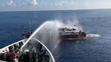 Η Ακτοφυλακή της Ταϊβάν απώθησε κινεζικά αλιευτικά σκάφη με κανόνια νερού