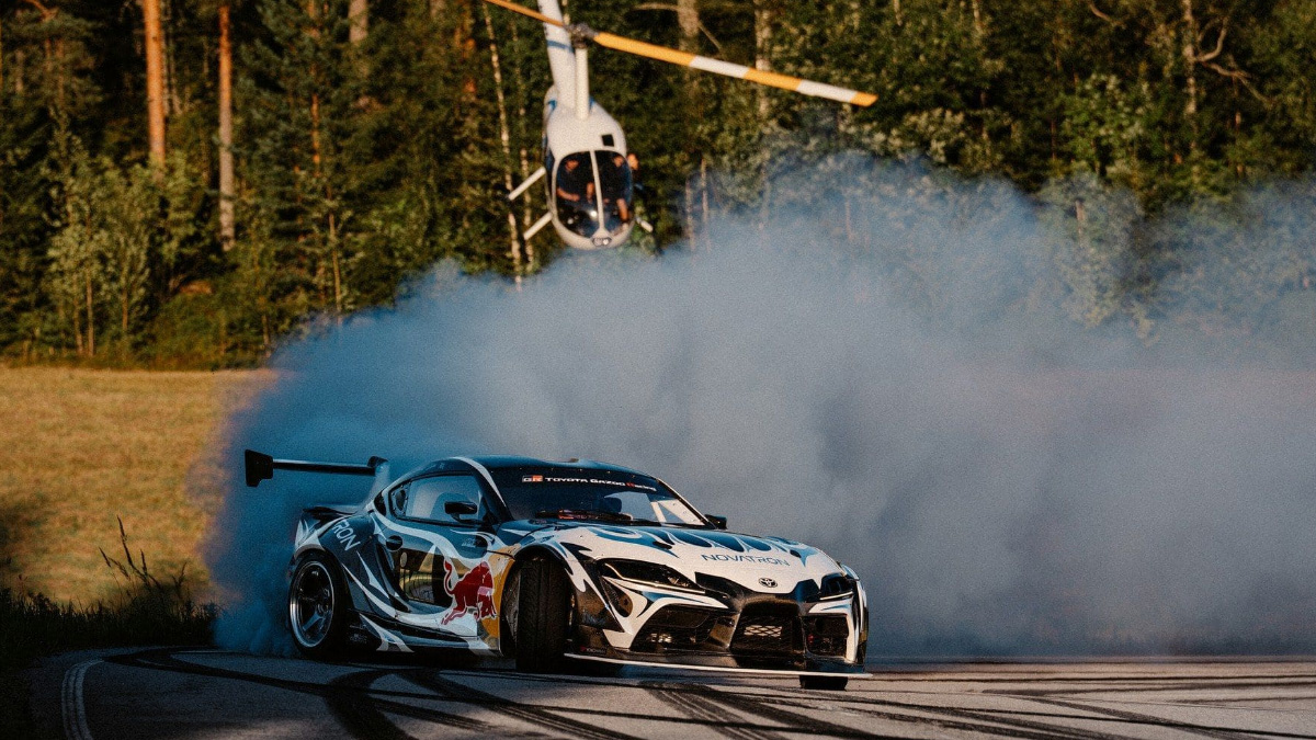 Ο Kalle Rovanpera έκανε τη δική του Gymkhana με Supra 1.000+ (Βίντεο)