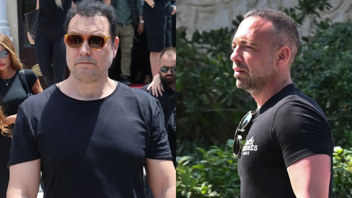 Βαρύ πένθος για τον Τζίμη Σταθοκωστόπουλο – Συντετριμμένος στην κηδεία της μητέρας του