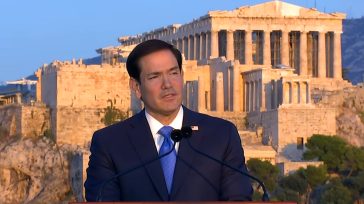 Ρούμπιο από την Πνύκα: «Η Ελλάδα είναι υπόδειγμα συμμάχου»
