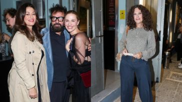 Κωνσταντίνος Ρήγος: Οι λαμπερές εμφανίσεις των διασήμων στην επίσημη πρεμιέρα της νέας του παράστασης