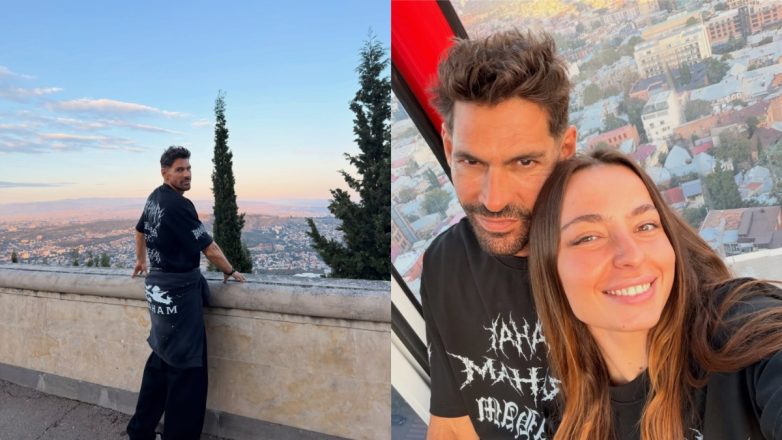 Γιάννης Σπαλιάρας: Τα φιλιά και οι αγκαλιές με τη νέα του σύντροφο, Τάμτα στην Τιφλίδα Γιάννης Σπαλιάρας: Τα φιλιά και οι αγκαλιές με τη νέα του σύντροφο, Τάμτα στην Τιφλίδα